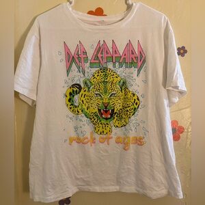 45. Def Leppard Band Tee